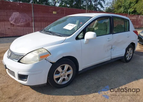 2009 Nissan Versa 1.8Sl из США, поврежденный, VIN 3N1BC13E39L377373